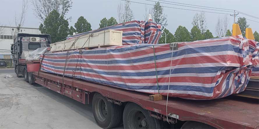 Погрузка на завод мостовых кранов